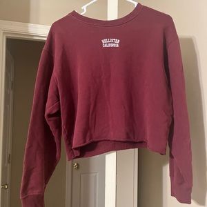 Cropped sweatshirt